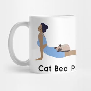 The Cat Bed Pose Mug